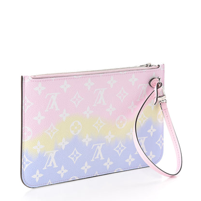 Louis Vuitton Monogram Escale Neverfull MM GM Pochette Pastel 3 of 6