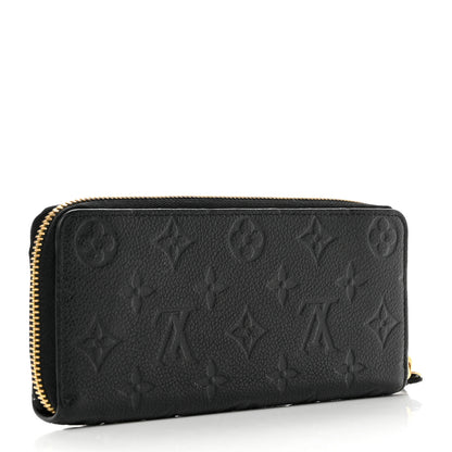 Louis Vuitton Empreinte Clemence Wallet Black 3 of 8