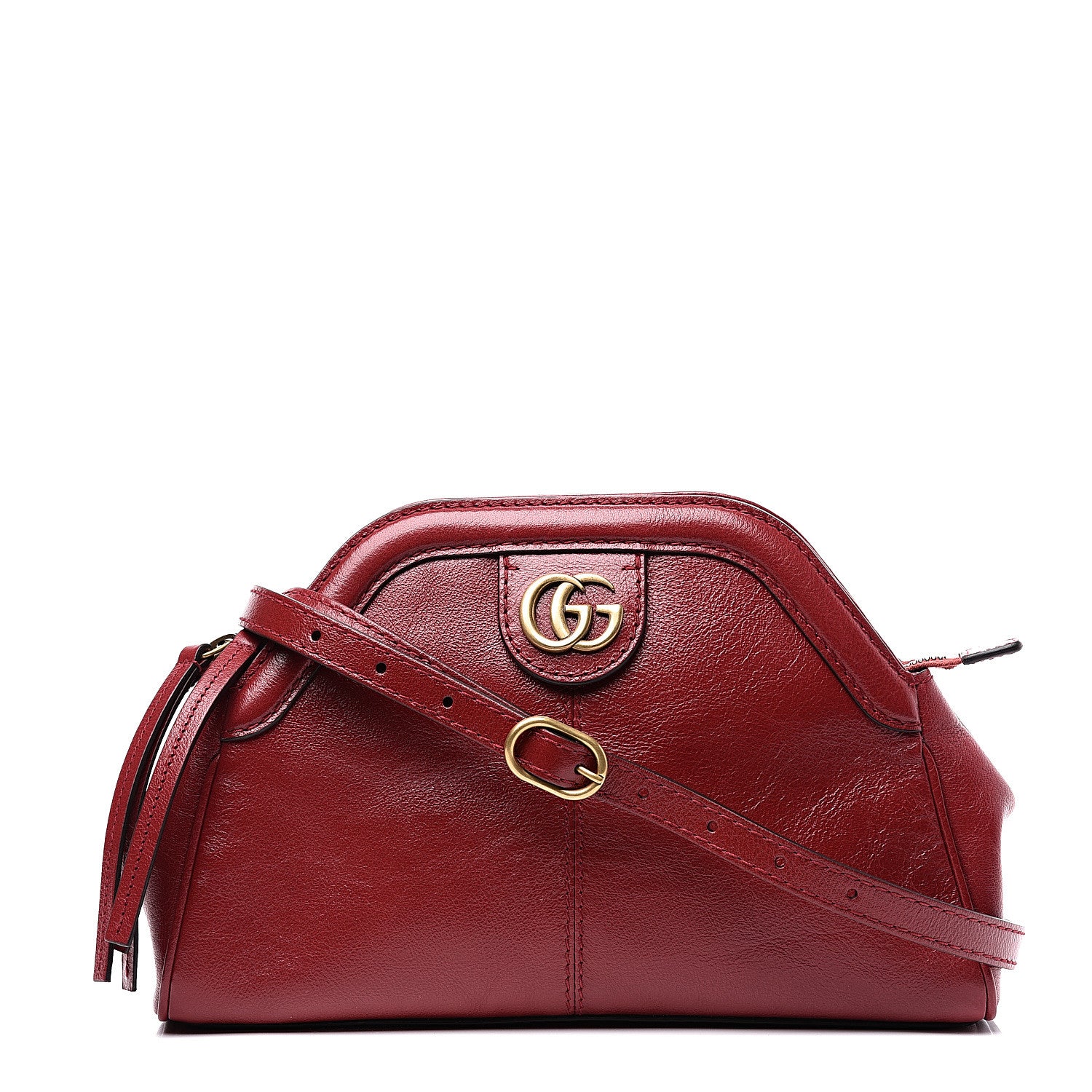 Gucci Piuma Lux Calfskin Small Re(Belle) Crossbody Bag Romantic Cerise 1 of 10
