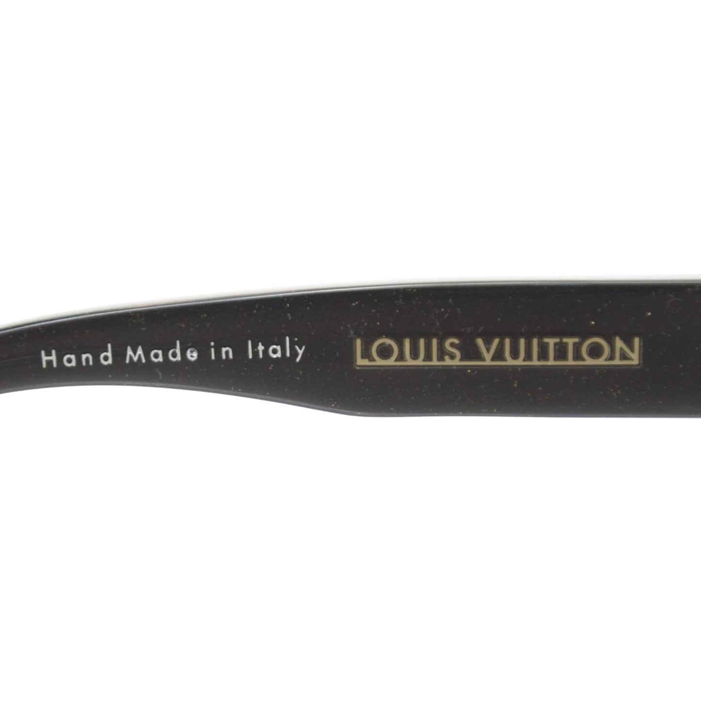 Oversized Soupcon Sunglasses Black Glitter