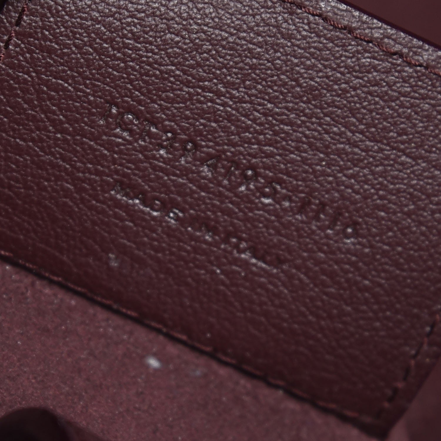 Saint Laurent Calfskin Large Shopping Tote Bordeaux 8 of 8