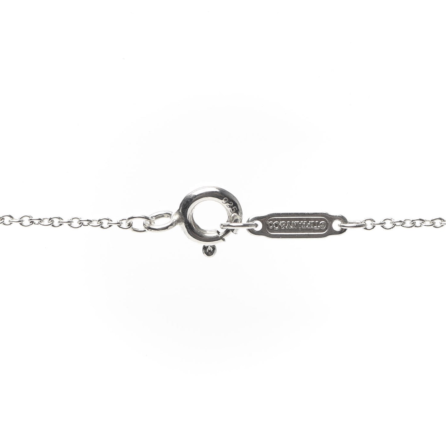 Sterling Silver Medium Return to Tiffany Heart Pendant Necklace