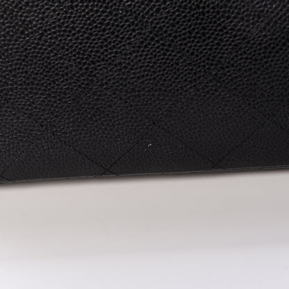 Chanel Caviar Quilted Maxi Double Flap Black 16 of 17