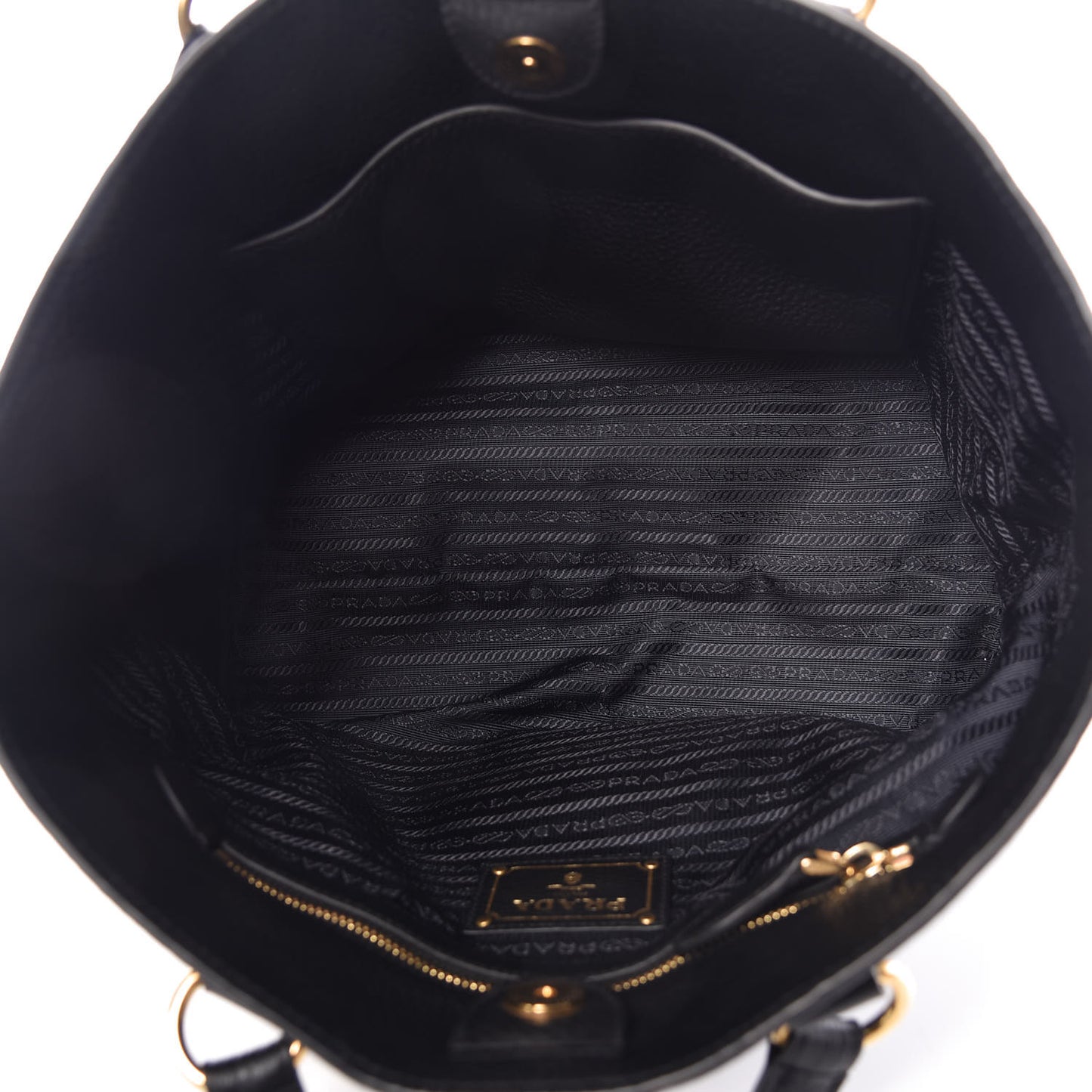 Vitello Phenix Tote Black