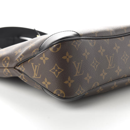 Louis Vuitton Monogram Odeon MM Black 6 of 9