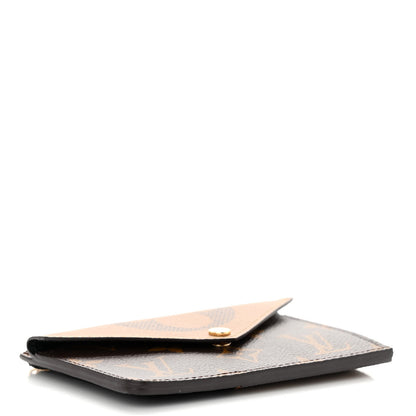 Louis Vuitton Reverse Monogram Recto Verso Card Holder Brown 4 of 6