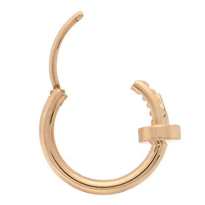Cartier 18K Yellow Gold Juste Un Clou Single Hoop Earring 3 of 5