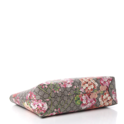Gucci GG Supreme Monogram Blooms Medium Reversible Tote Beige Multicolor Dry Rose 5 of 19