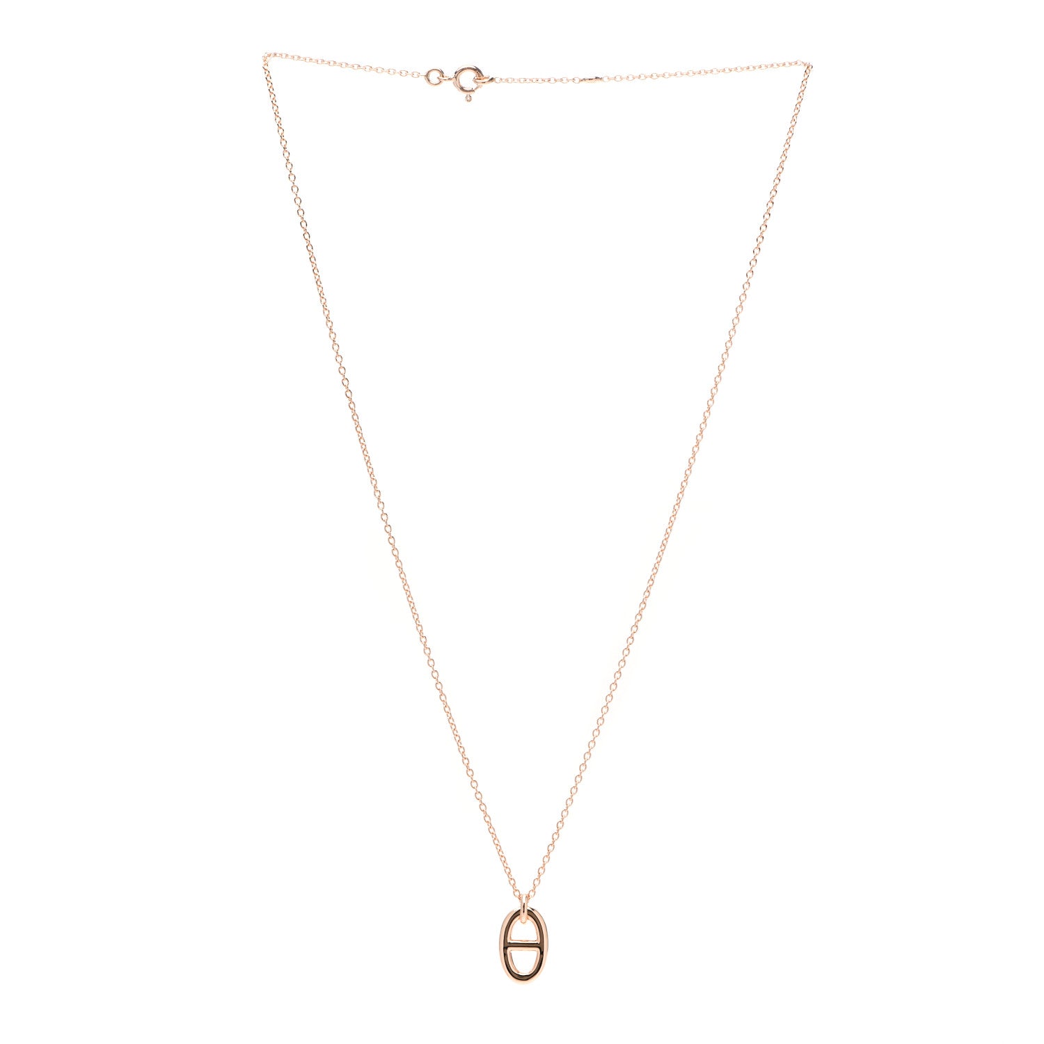 Hermes 18K Rose Gold PM Farandole Pendant Necklace 3 of 5