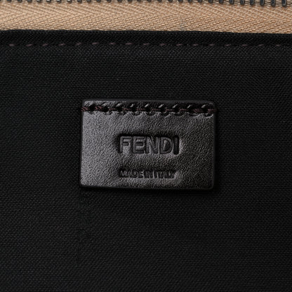 Fendi Sheepskin Baguette Bread Pouch Beige Panna 6 of 10