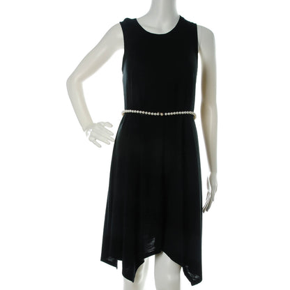 Chanel Calfskin Pearl CC Belt 95 38 Black 2 of 9