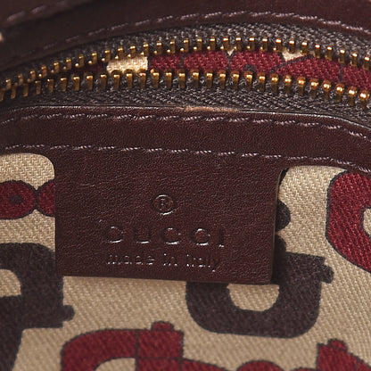 Gucci Guccissima Small Hysteria Top Handle Bag Chocolate 8 of 9