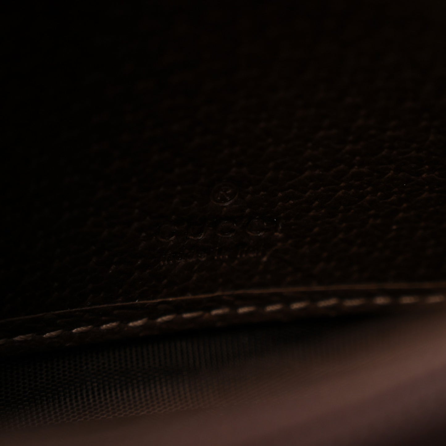 GG Supreme Monogram Web Ophidia Wallet On Chain Brown
