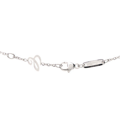Chopard 18K White Gold Diamond Ice Cube Pure Necklace 4 of 5