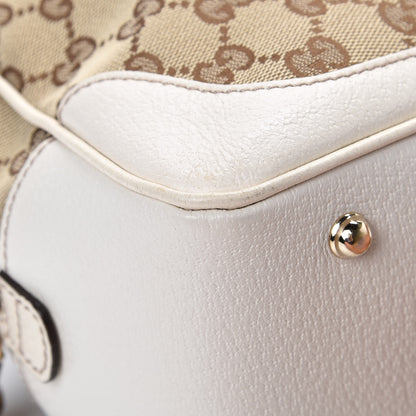 Gucci Monogram Bamboo Boston Off White 8 of 16