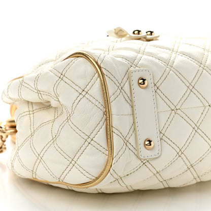 Marc Jacobs Calfskin Quilted Stam Ivory 10 of 13