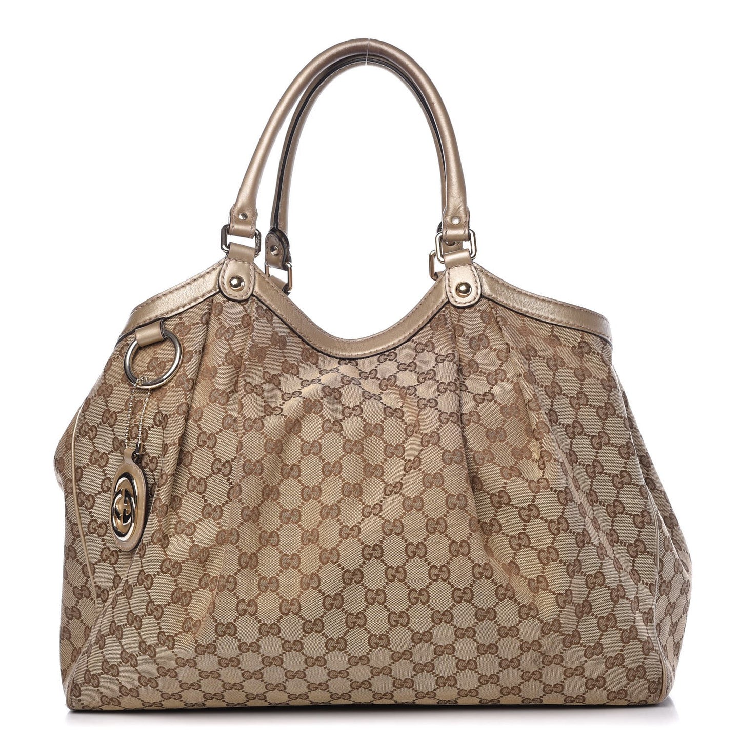Monogram Large Sukey Tote Champagne