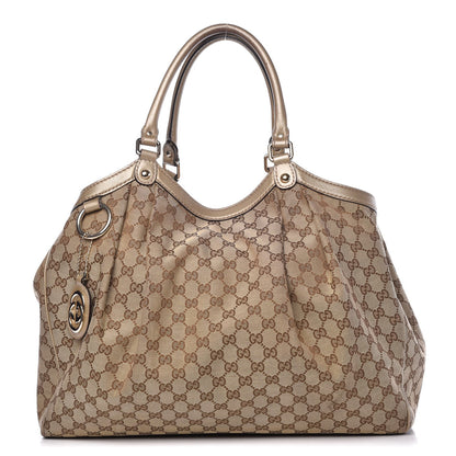 Gucci Monogram Large Sukey Tote Champagne 2 of 27