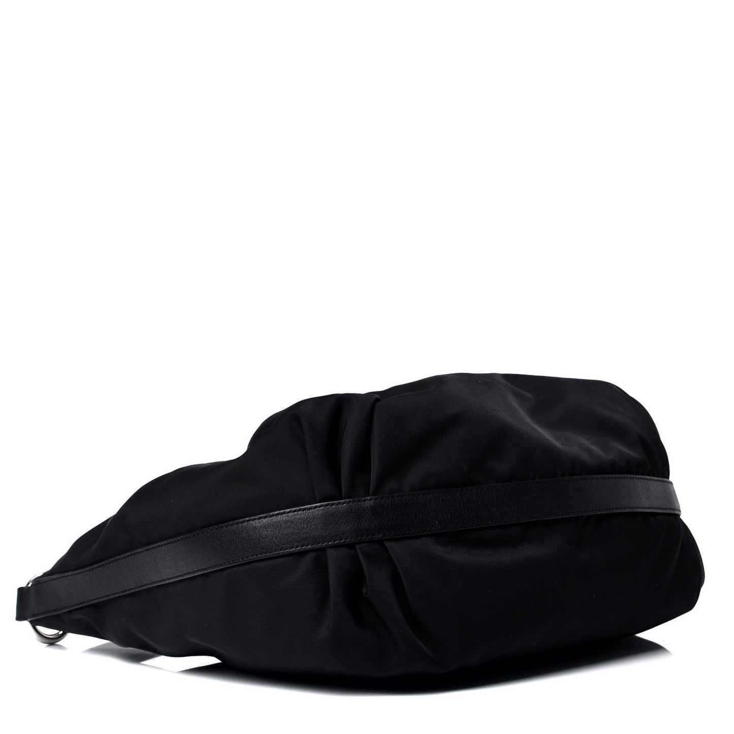 Tessuto Nylon Sacca Shoulder Bag Black