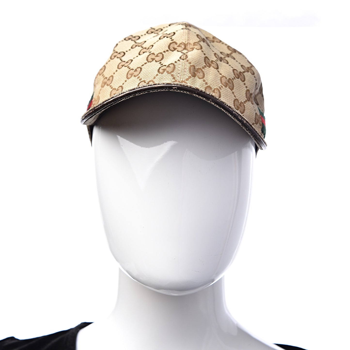 Monogram Web Baseball Hat S Beige Cocoa