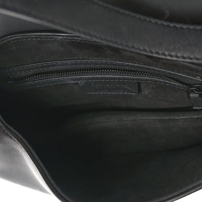Christian Dior Ultra Matte Calfskin Saddle Bag Black 5 of 10