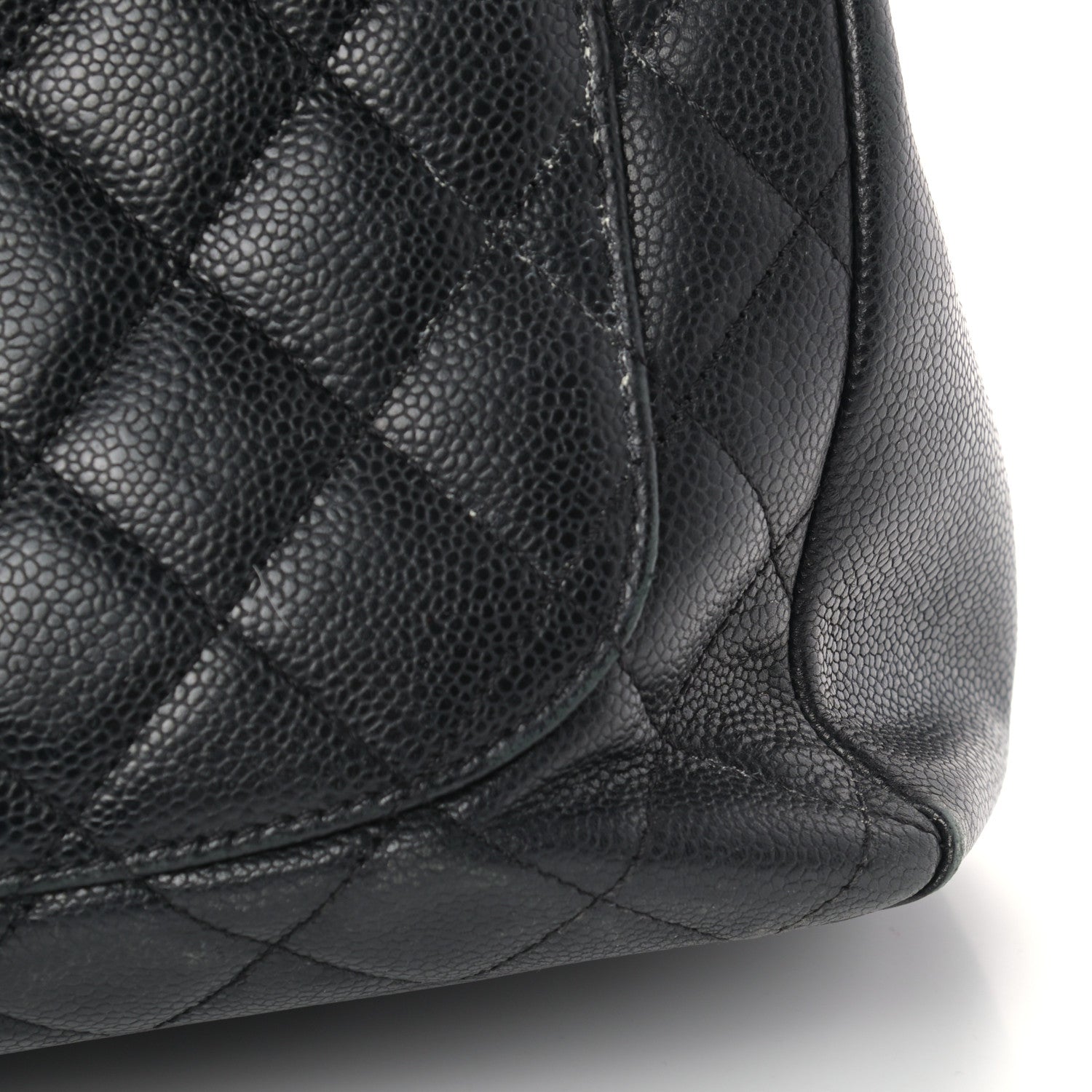 Chanel Caviar Quilted Grand Shopping Tote GST Black 15 of 16