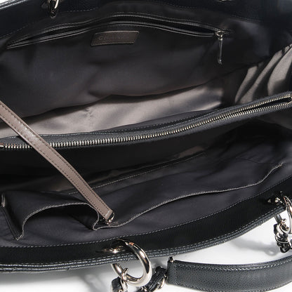 Chanel Caviar XL Grand Shopping Tote GST Black 5 of 7
