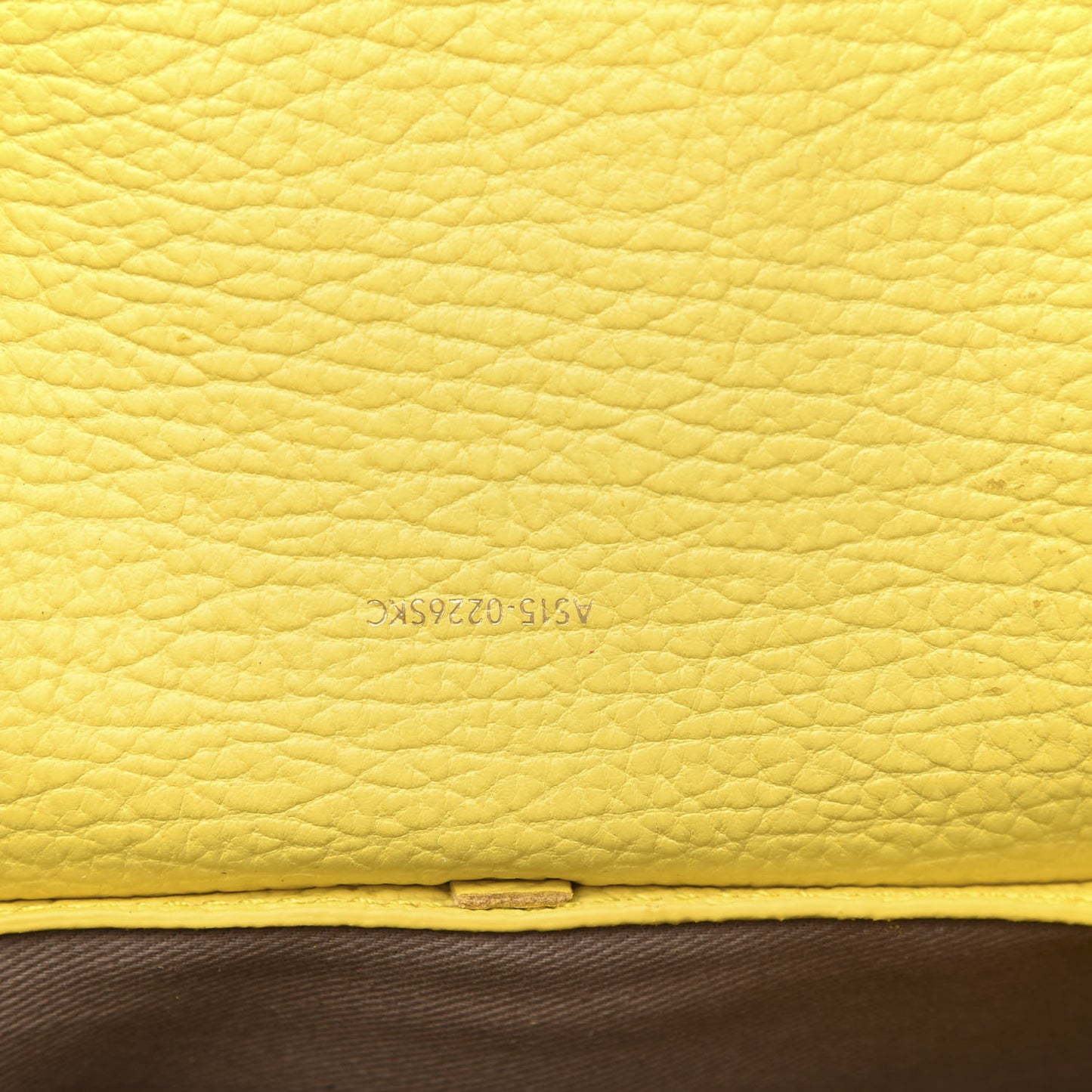3.1 Textured Calfskin Mini Pashli Satchel Yellow