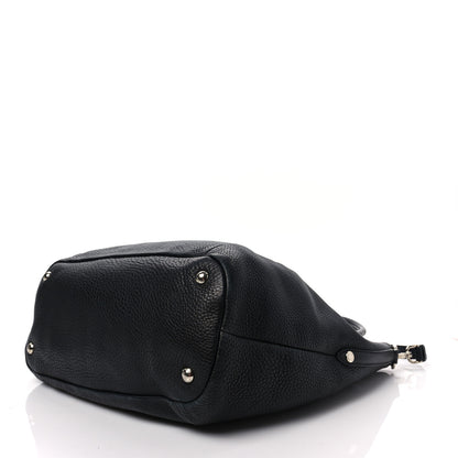 Prada Vitello Daino Shopping Tote Black 7 of 7