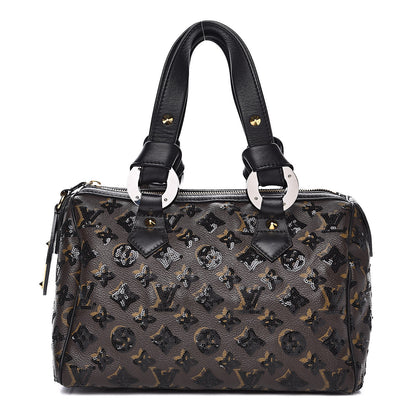 Louis Vuitton Monogram Sequins Eclipse Speedy 28 Black 1 of 13