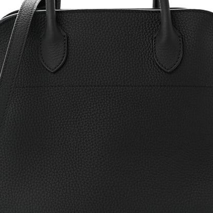 The Row Matte Grained Calfskin Soft Margaux 12 Black 7 of 10