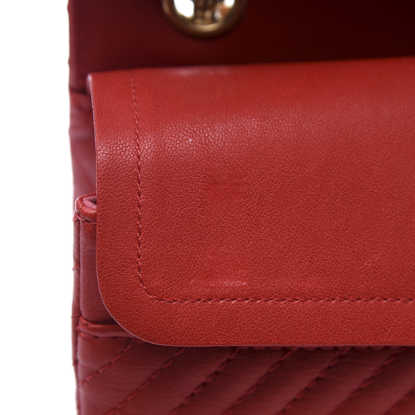 Sheepskin Chevron 2.55 Reissue 226 Flap Red