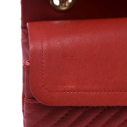 Chanel Sheepskin Chevron 2.55 Reissue 226 Flap Red 10 of 13