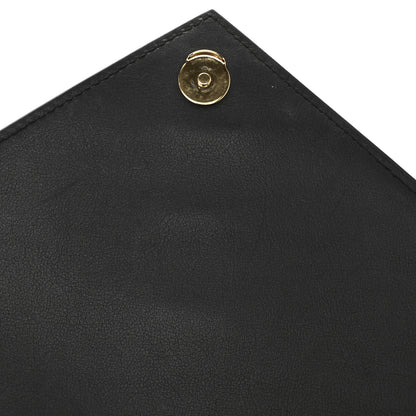 Saint Laurent Suede Calfskin Monogram Le Sept Chain Bag Black 11 of 14