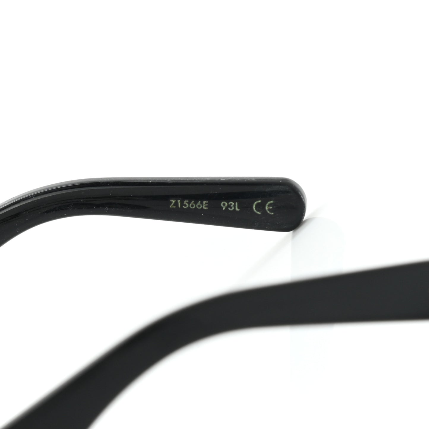 Acetate LV Link PM Square Sunglasses Z1566W Black