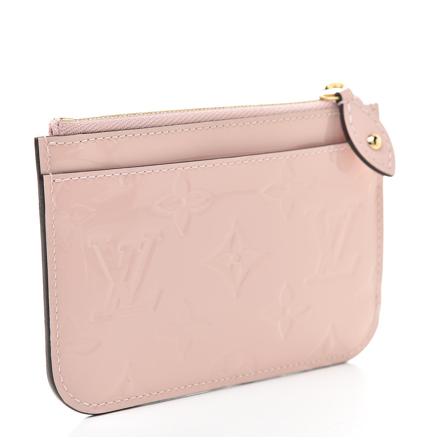 Louis Vuitton Vernis Key Pouch Rose Ballerine 3 of 7
