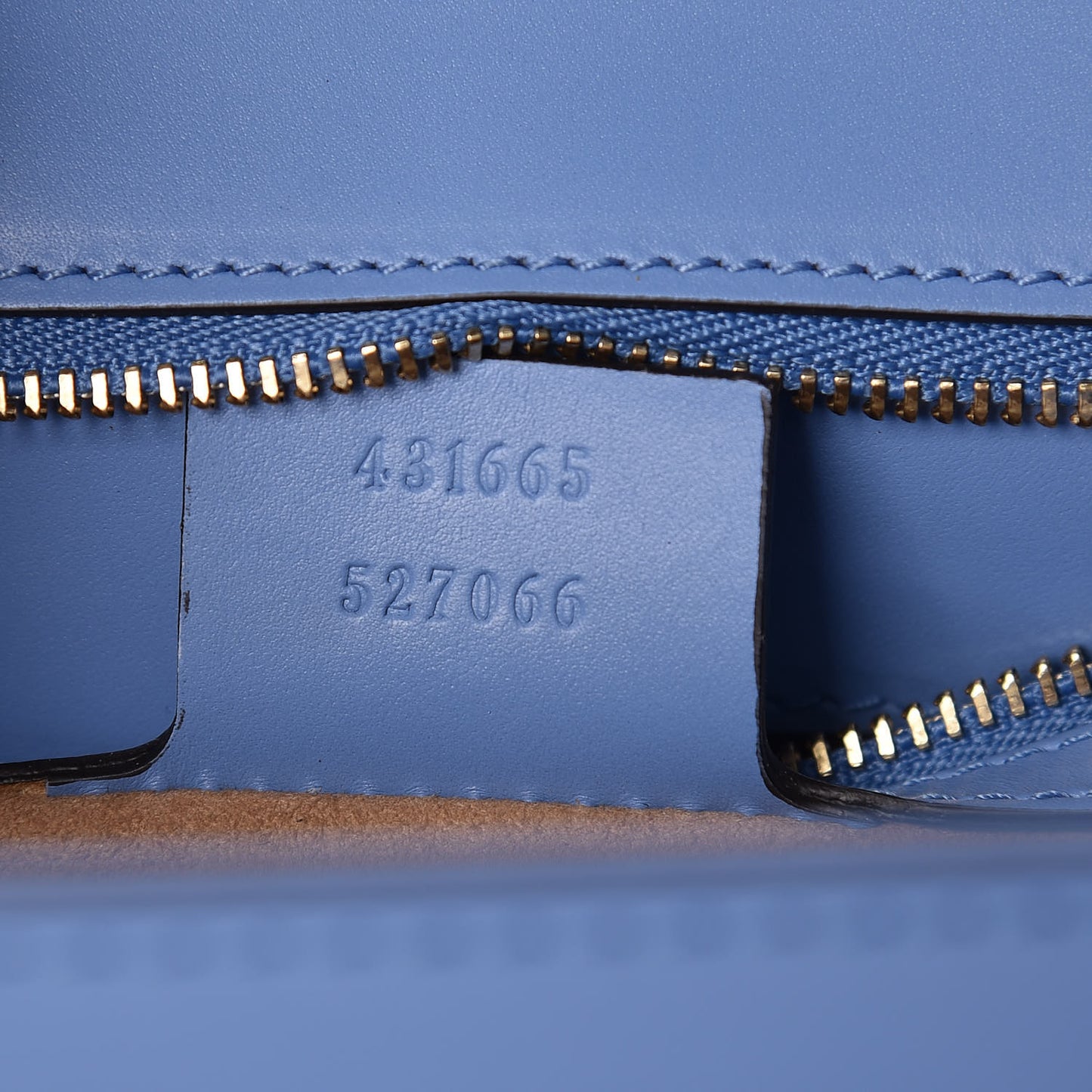 Calfskin Embroidered Medium Sylvie Top Handle Bag Clear Sky Blue