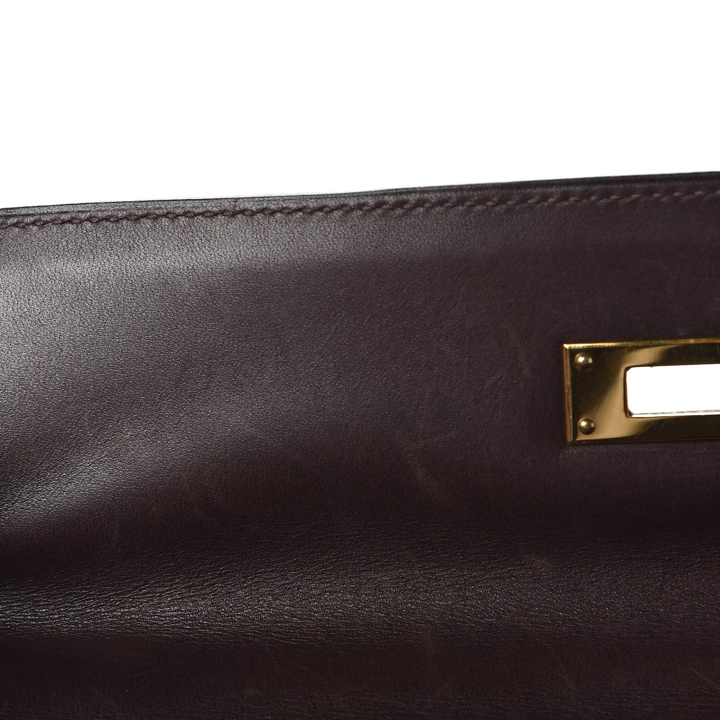 Pony Hair Swift Kelly Retourne 32 Chocolate