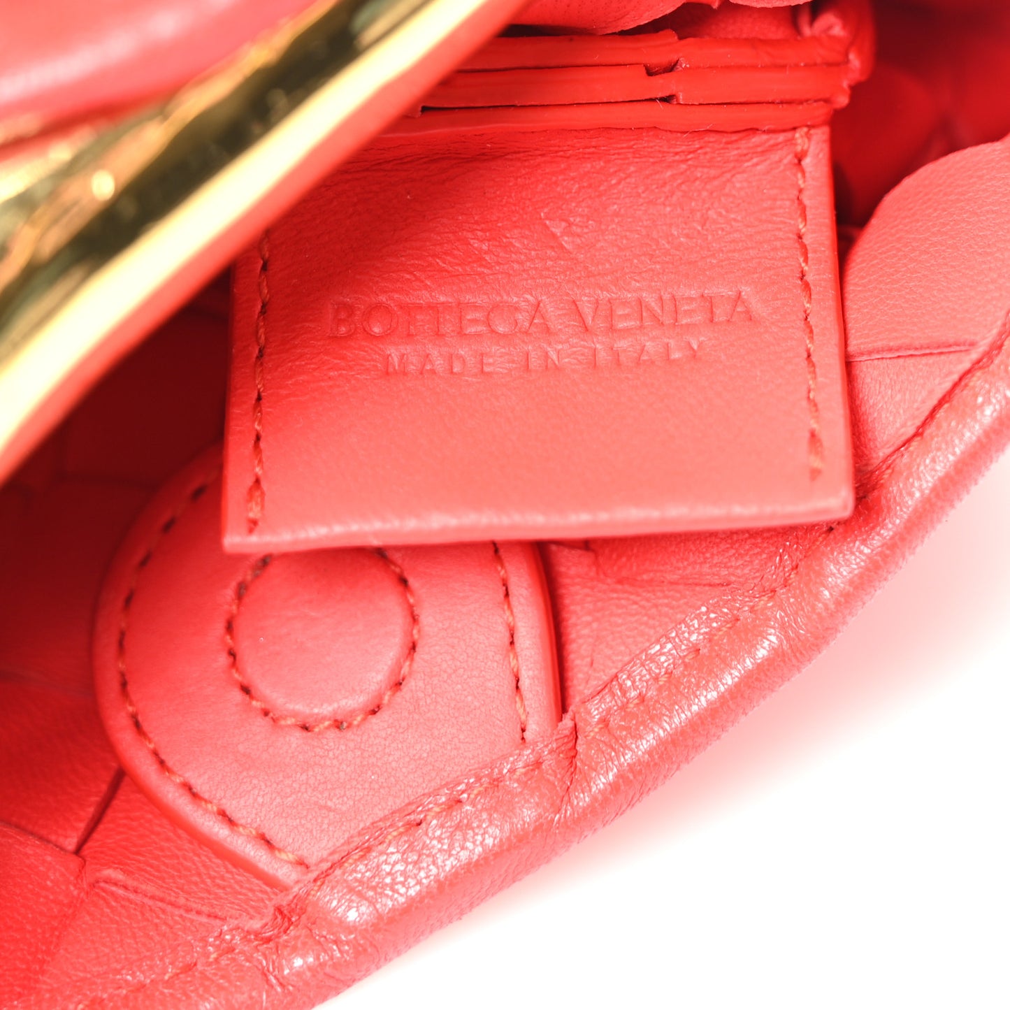Nappa Intrecciato Mini Sardine Bag Vernis