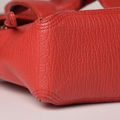 3.1 Phillip Lim 3.1 Textured Calfskin Mini Pashli Satchel Red 15 of 16