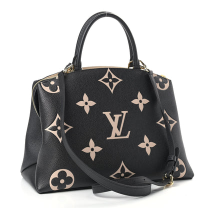 Louis Vuitton Empreinte Monogram Giant Grand Palais Black Beige 3 of 8