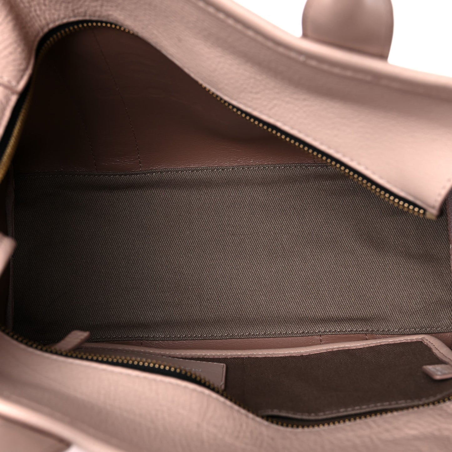 Grained Calfskin The Tote Bag Rose Dust