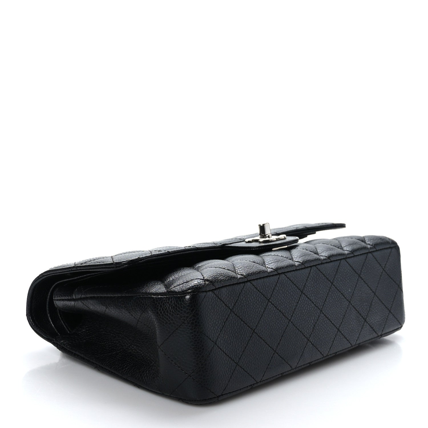 Chanel Caviar Quilted Medium Double Flap Black 4 of 9