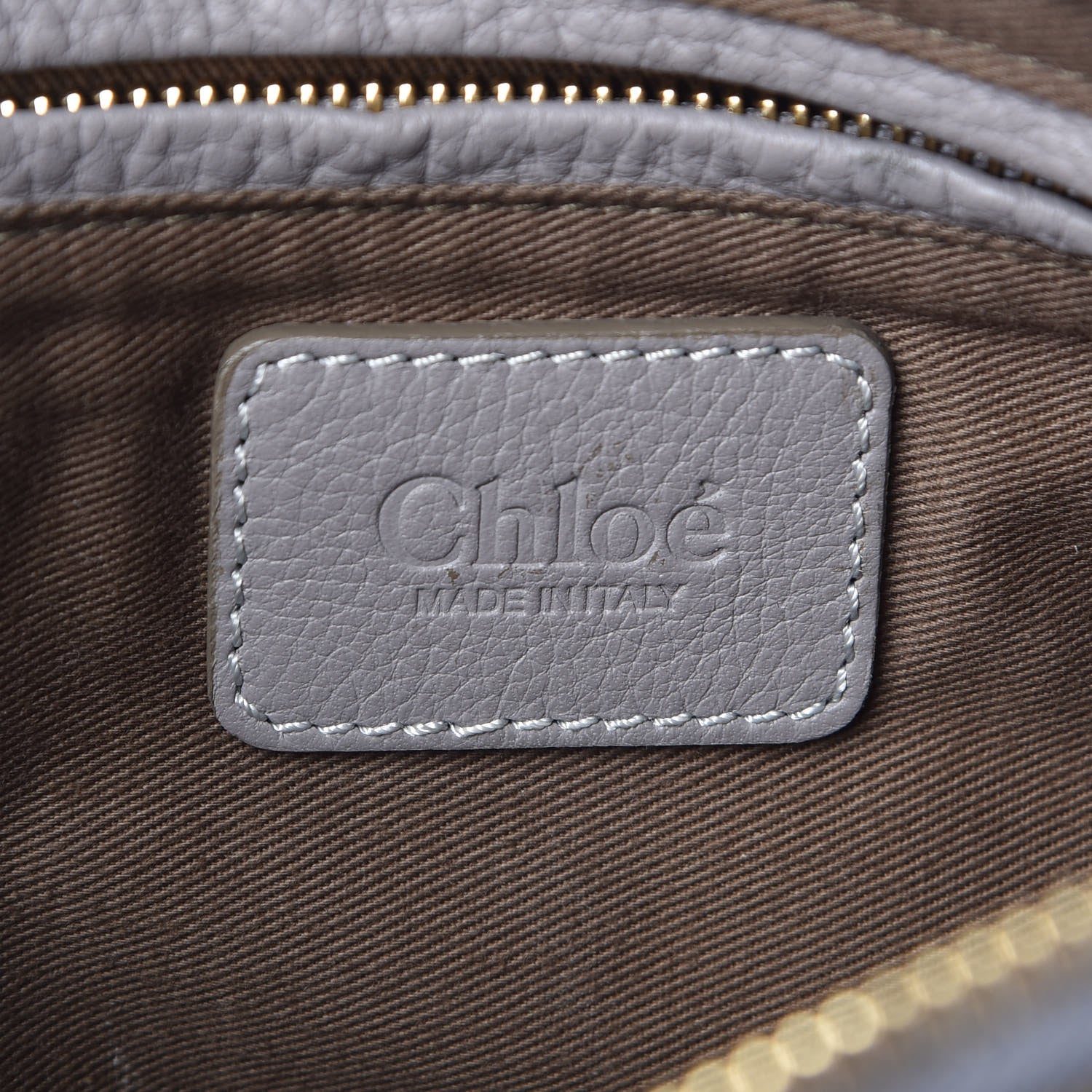 Chloe Calfskin Medium Marcie Satchel Cashmere Grey 7 of 14