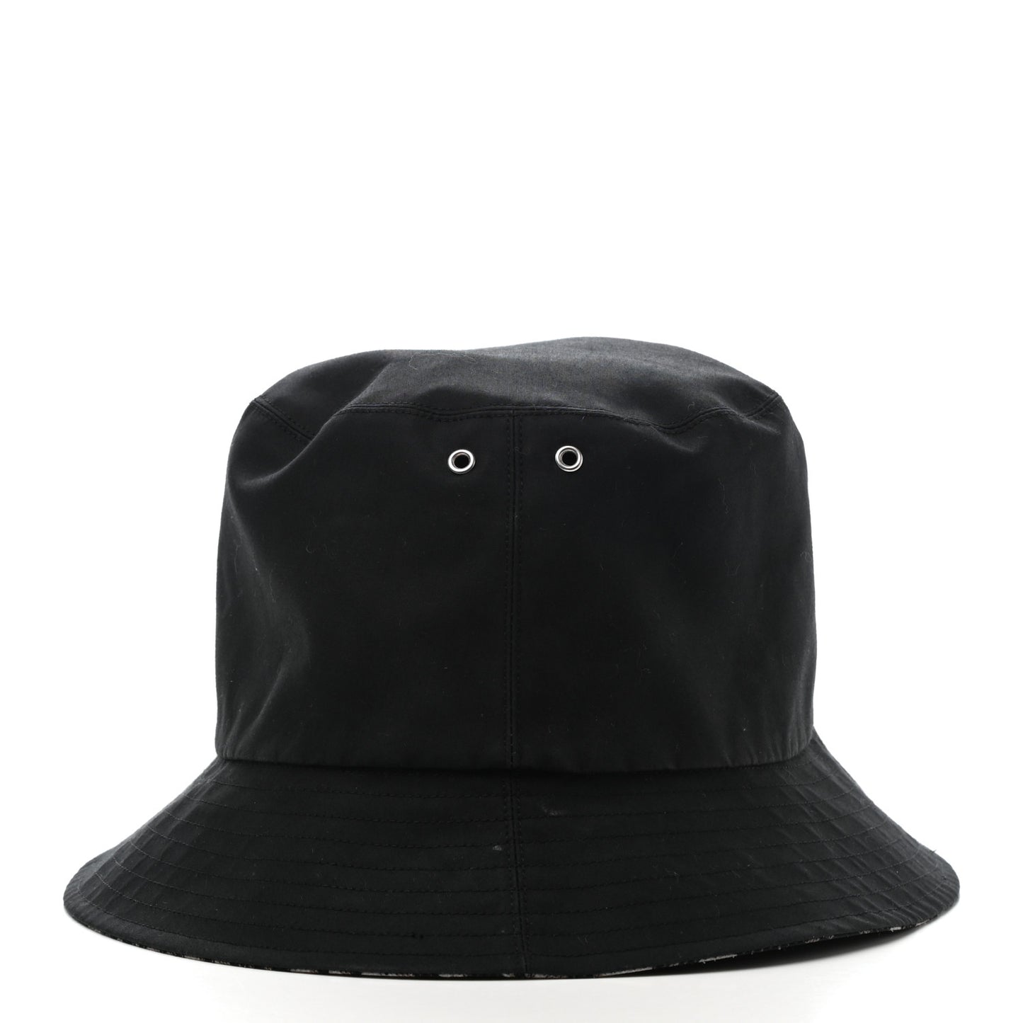 Oblique Reversible Teddy-D Brim Bucket Hat 58 Black