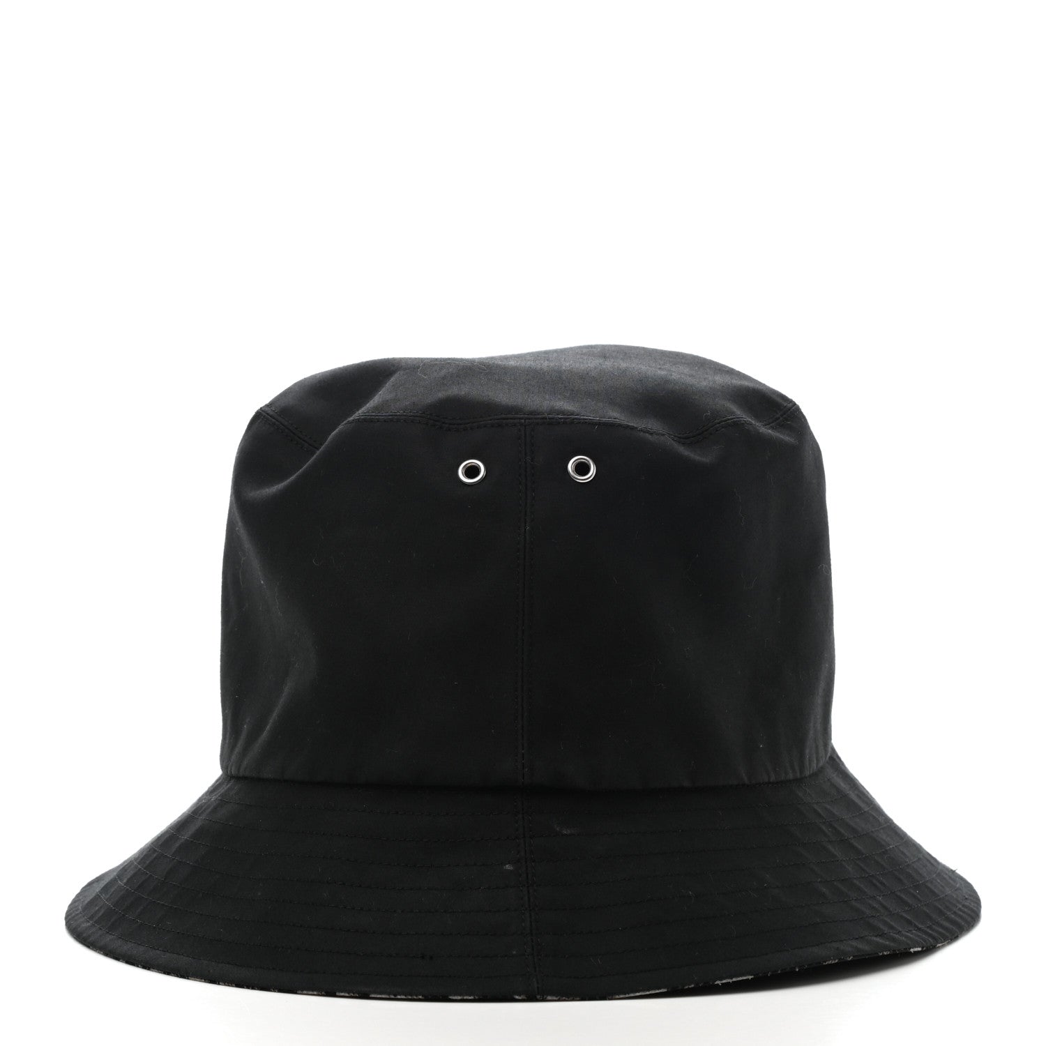 Christian Dior Oblique Reversible Teddy-D Brim Bucket Hat 58 Black 8 of 15