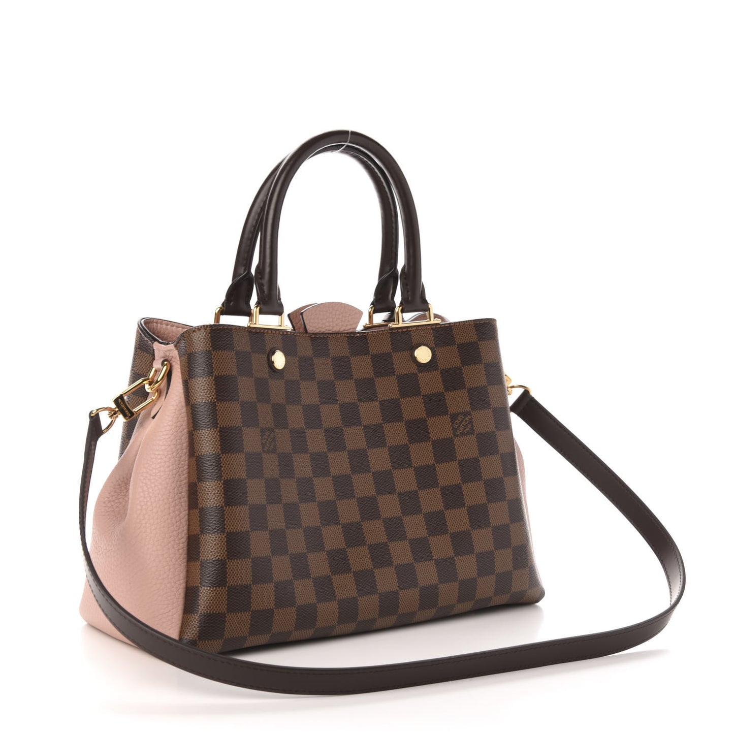 Damier Ebene Cuir Taurillon Brittany Magnolia