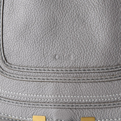 Chloe Calfskin Medium Marcie Satchel Cashmere Grey 10 of 10