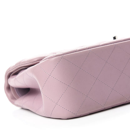 Chanel Lambskin Quilted Jumbo Double Flap Light Pink 6 of 15