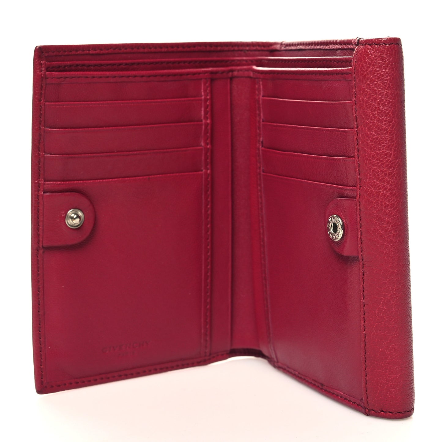 Goatskin Pandora Wallet Raspberry